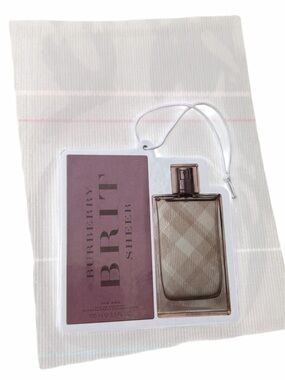 Burberry Brit Sheer Hanging Scent Tag —SEALED